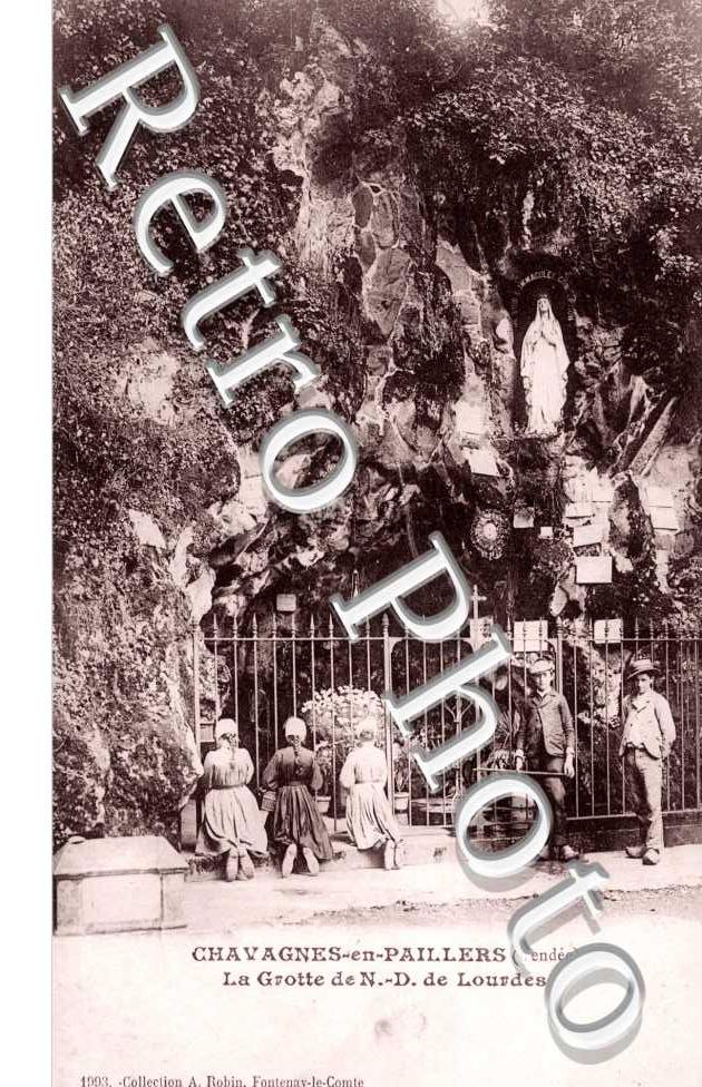 La grotte de Notre-Dame de Lourdes