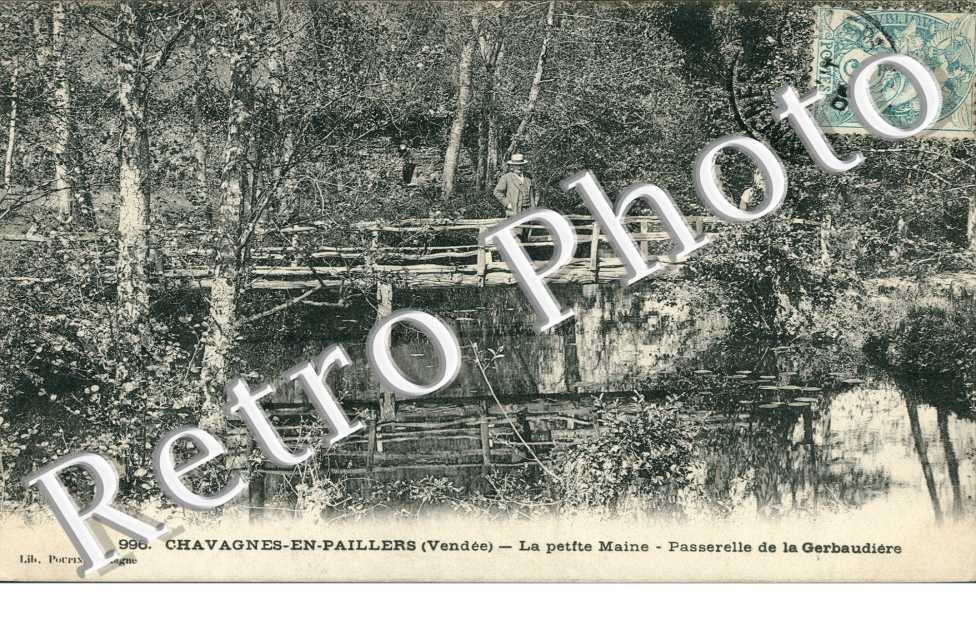 La petite Maine - Passerelle de la Gerbaudiere