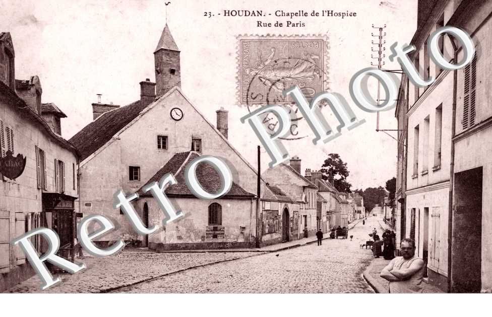 la Chapelle de l'Hospice, la Rue de Paris