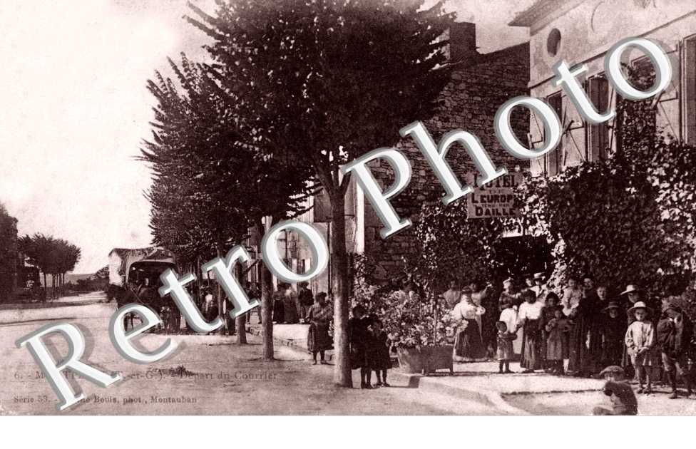 depart du courrier