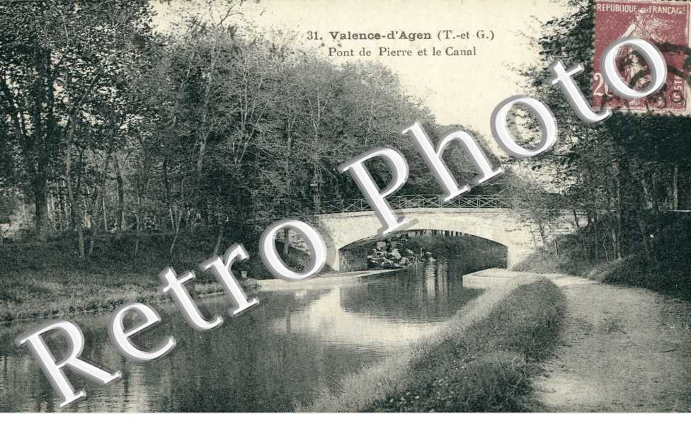 le Pont de Pierre et le Canal