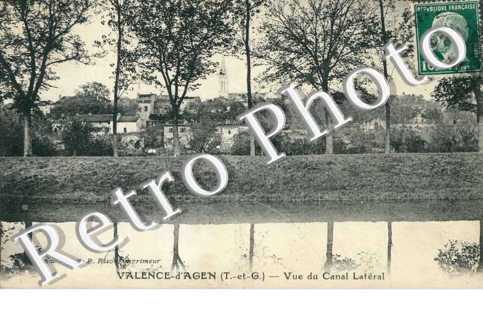 Vue du Canal Lateral