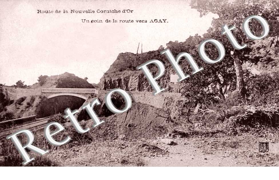 Route de la Nouvelle Corniche d'Or, Un Coin de la Route vers Agay