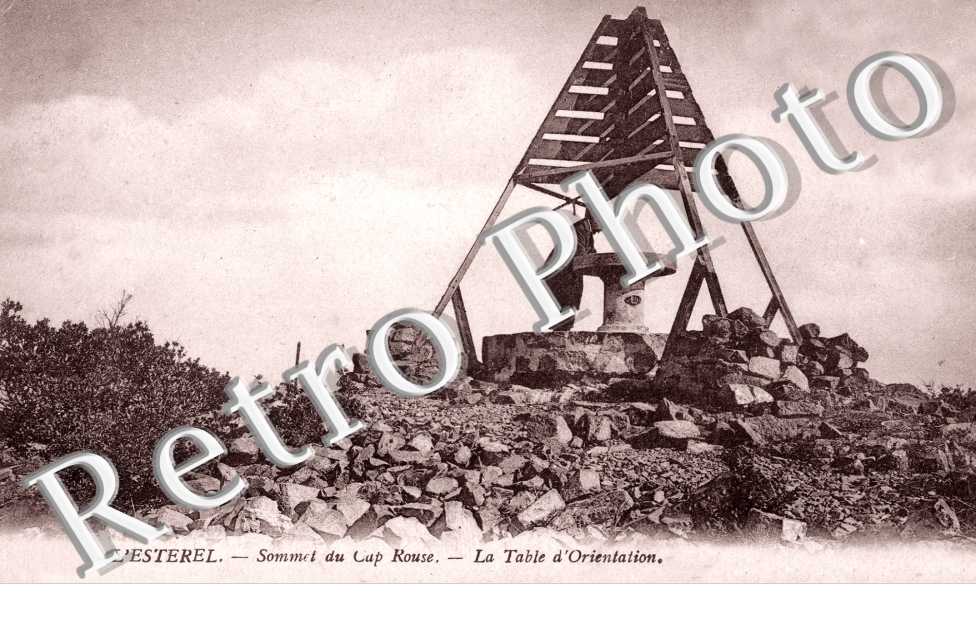 le Sommet du Camp Rouse, la Table d'Orientation