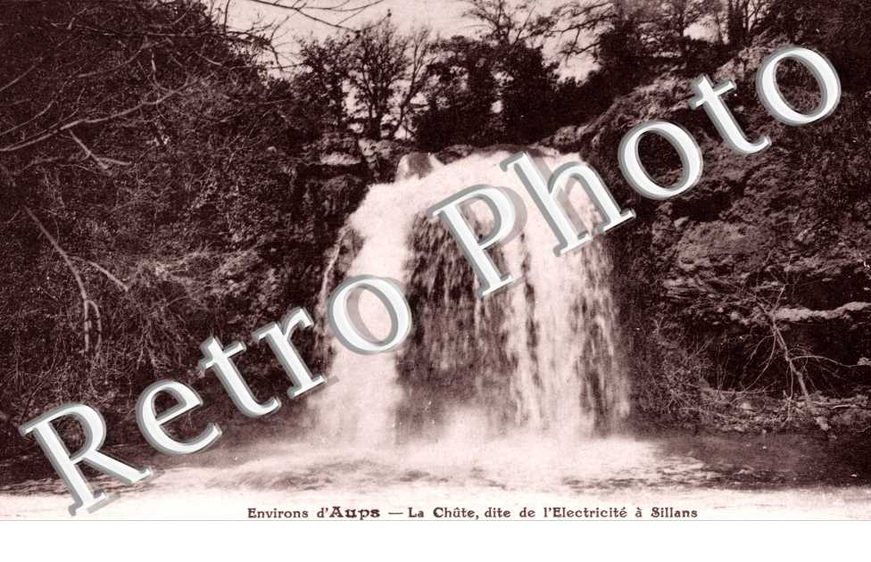 La Chute dite de l'Electricite a Sillans