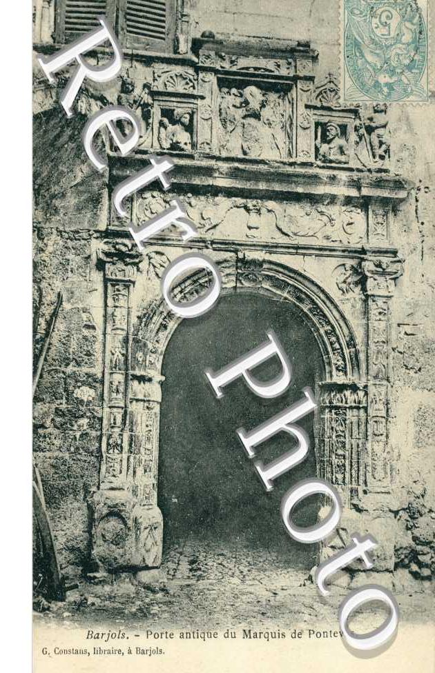 Porte antique du marquis de Ponteves