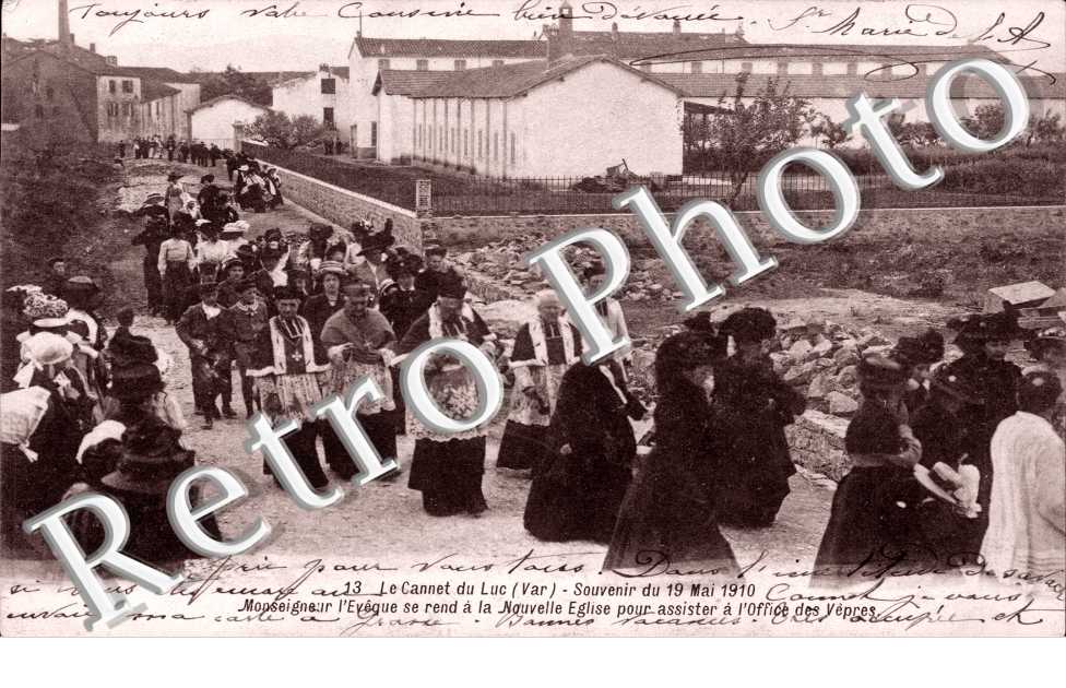 Souvenir du 19 mai 1910 - Monseigneur l'Eveque