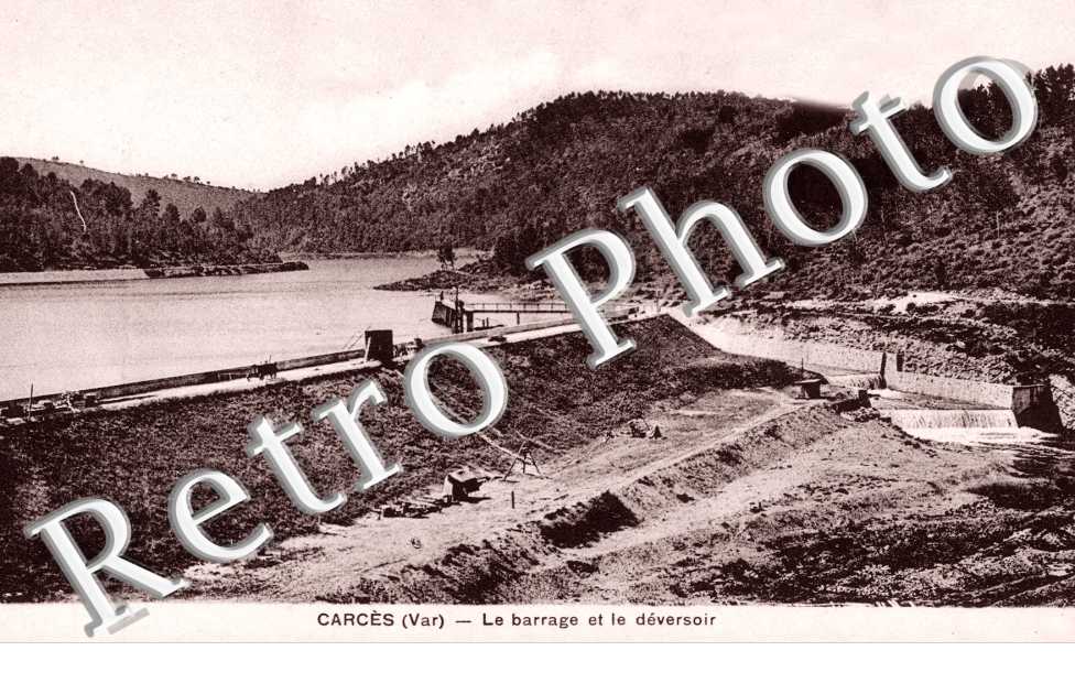 Le barrage et le deversoir
