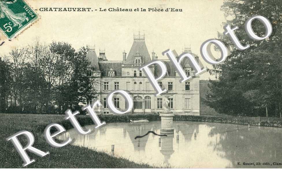 Le chateau et la piece d'eau