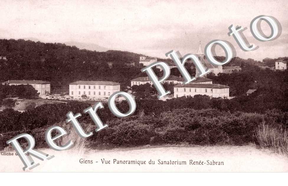vue panoramique du Sanatorium Renee Sabran