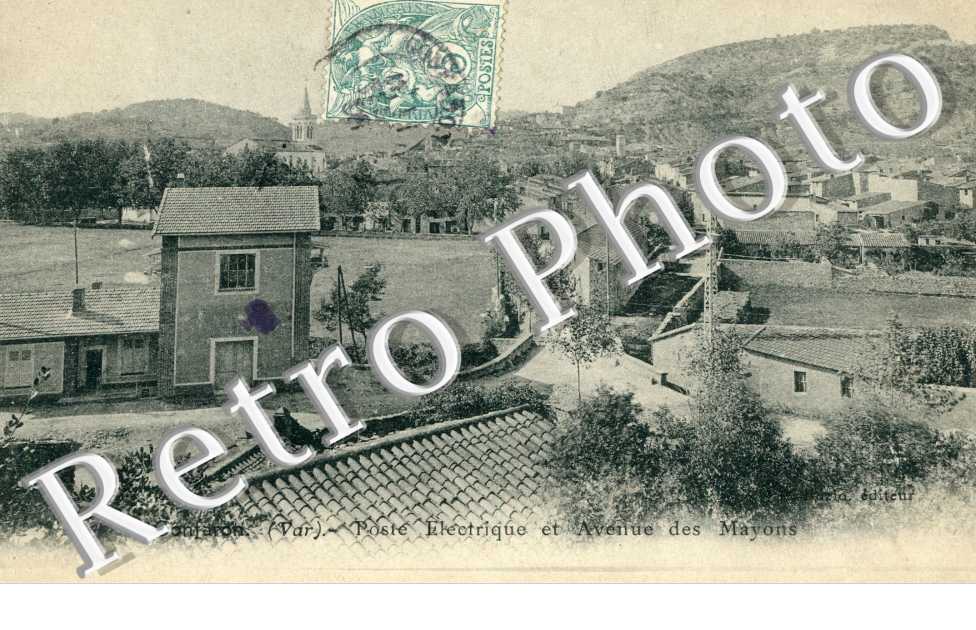 Poste Electrique et Avenue des Mayons