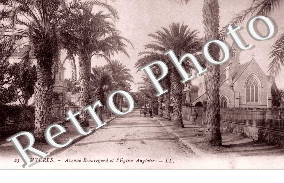 avenue de Beauregard et l'eglise anglaise