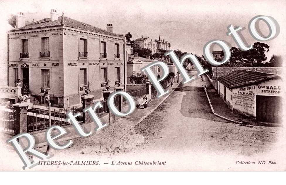 l'avenue Chateaubriand