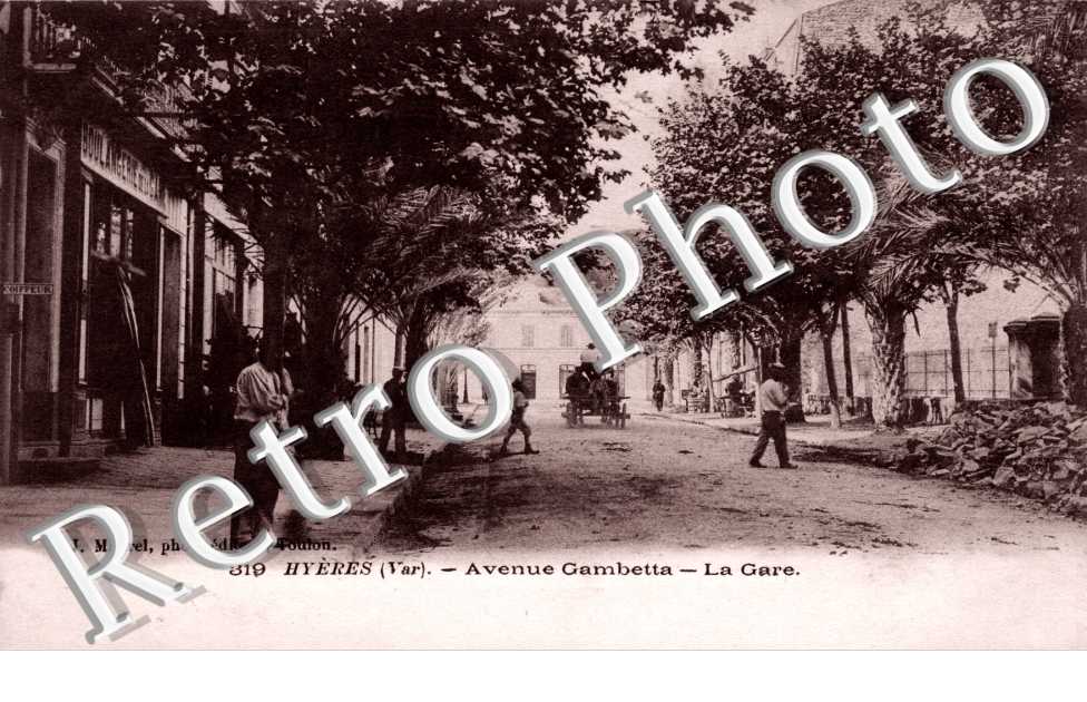 Avenue Gambetta - la gare