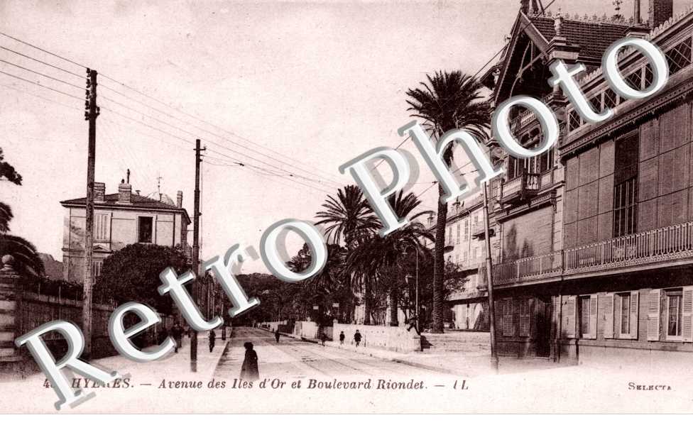 Avenue des Iles d'Or et Boulevard Riondet