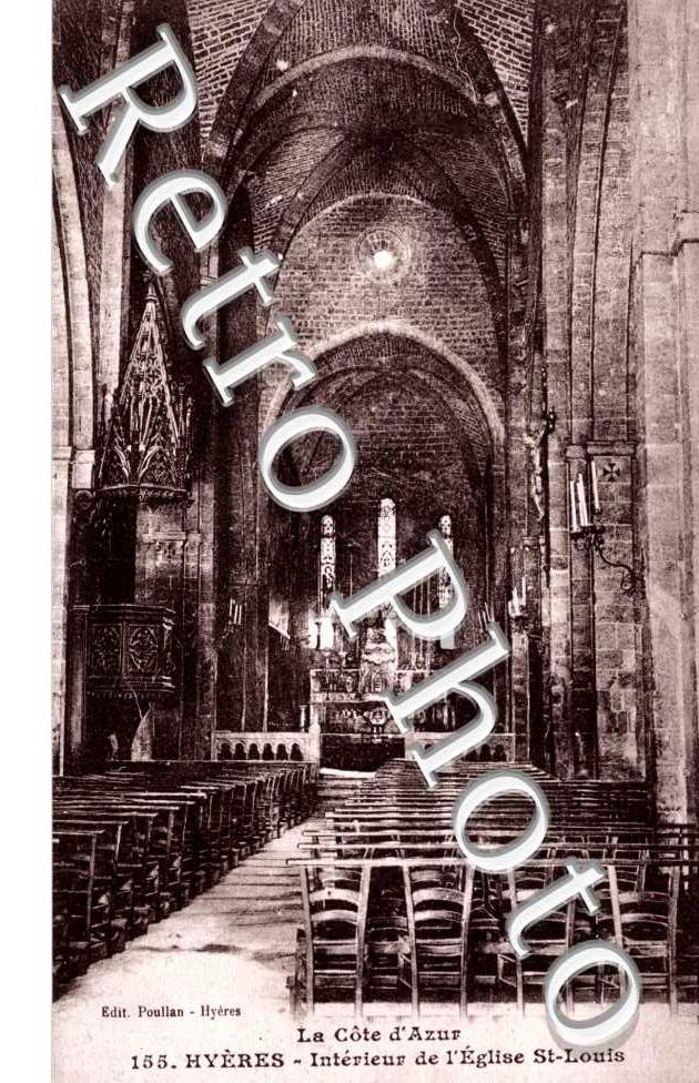 Interieur de l'Eglise St-Louis