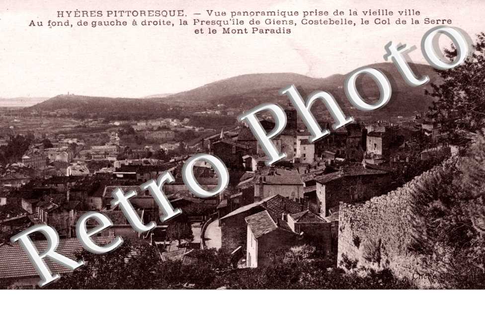 vue panoramique prise de la vieille ville