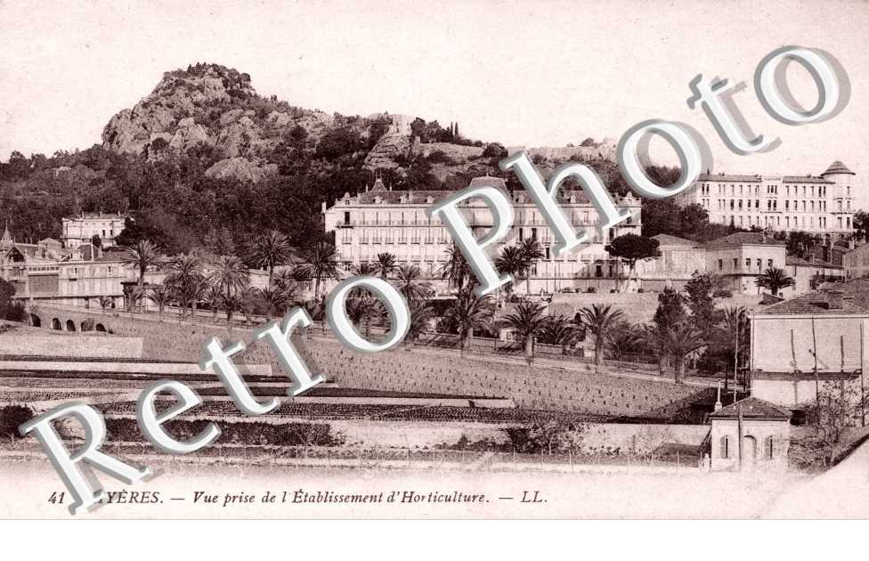vue prise de l'etablissement d'horticulture