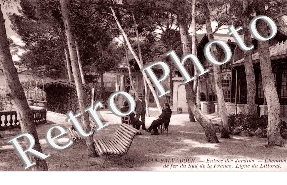 San Salvadour  Entree des jardins
