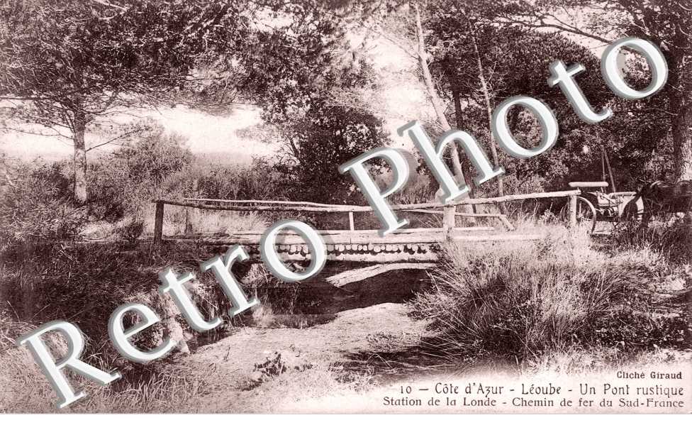 Leoube, un Pont rustique