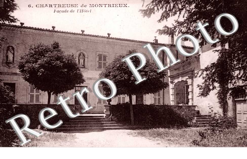 Chartreuse de Montrieux, Facade de l'Hotel