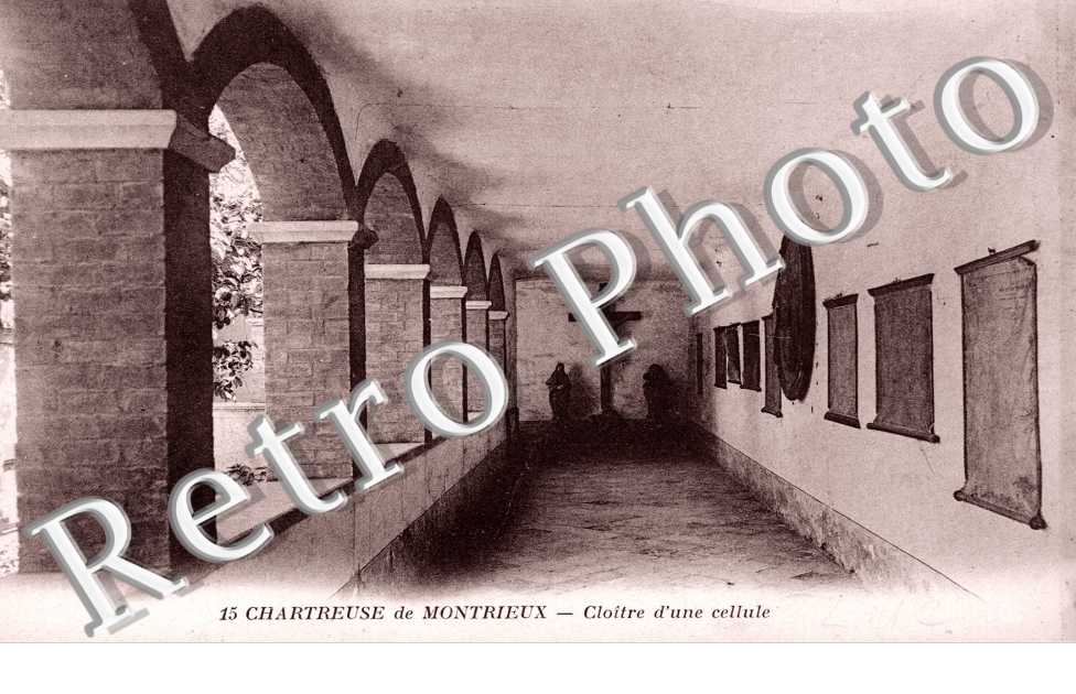Chartreuse de Montrieux, Cloitre d'une cellule