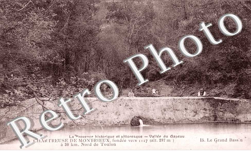 Chartreuse de Montrieux, le Grand Bassin