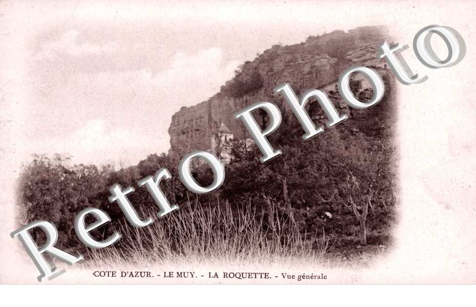 la Roquette, vue generale