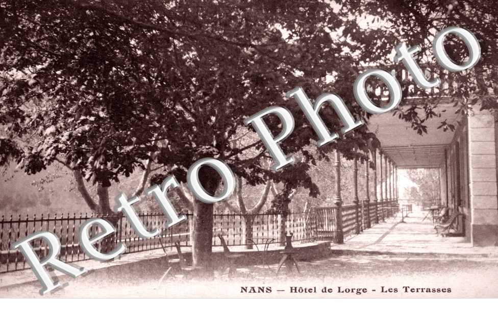 Hotel Le Lorge, les terrasses