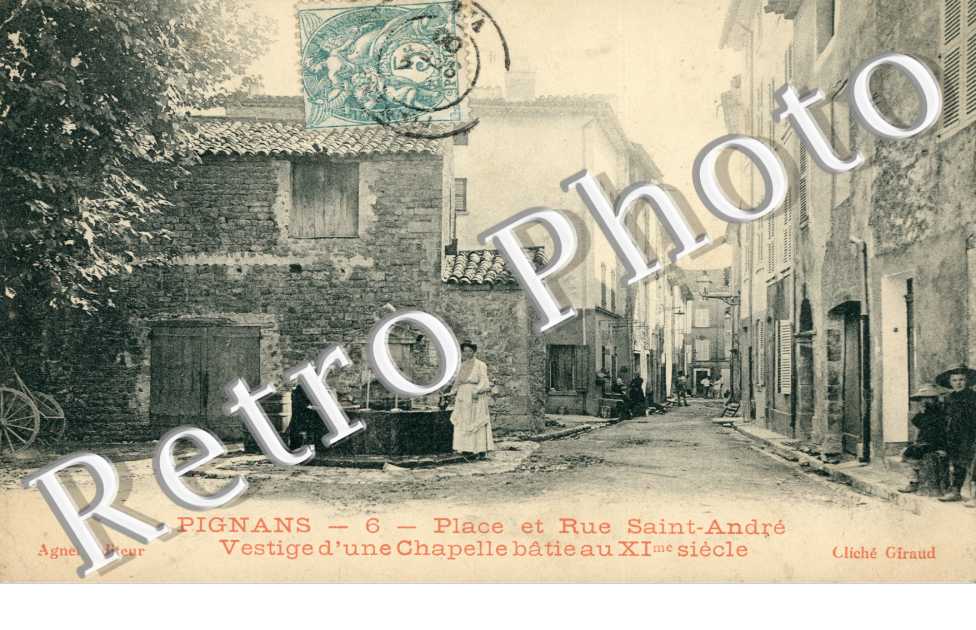 Place et rue Saint-Andre