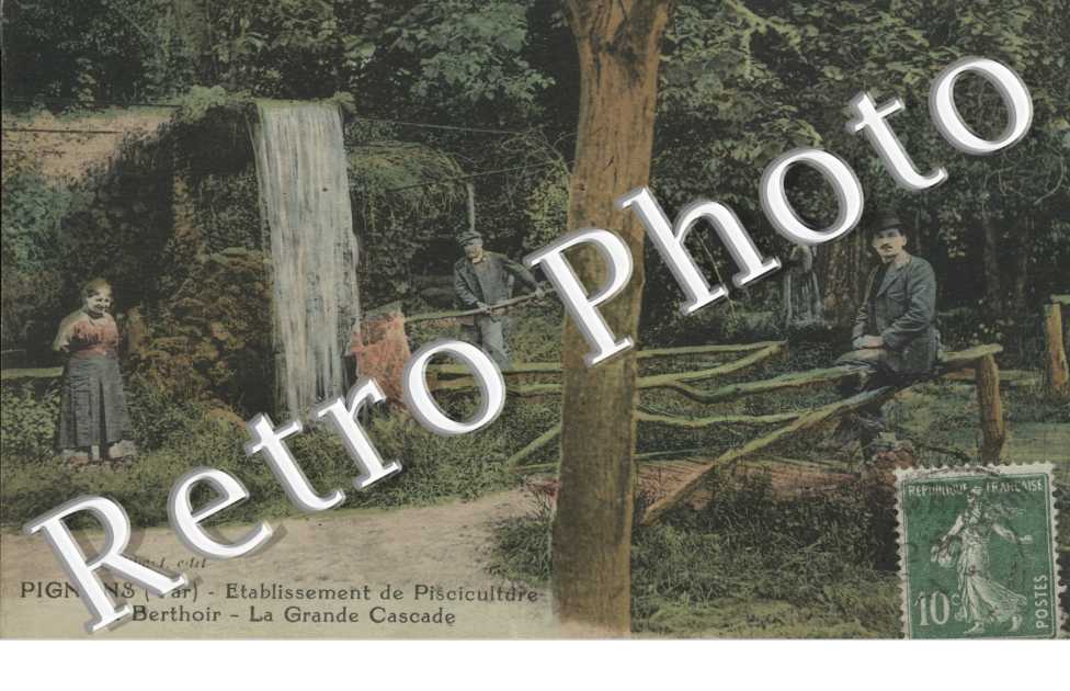 Etablissement de Pisciculture du Berthoir - la grande cascade