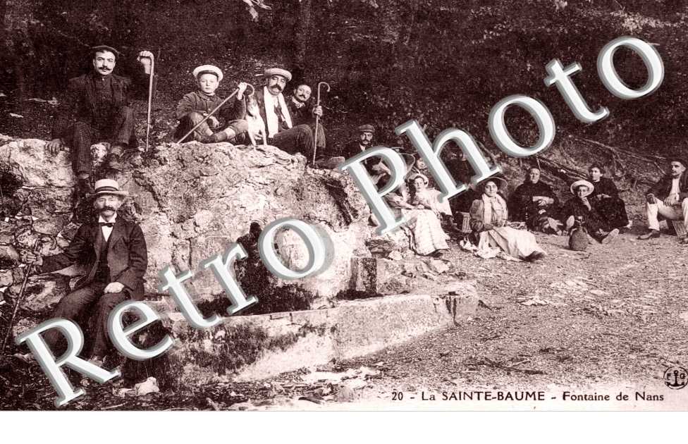 LA SAINTE BAUME Fontaine de Nans