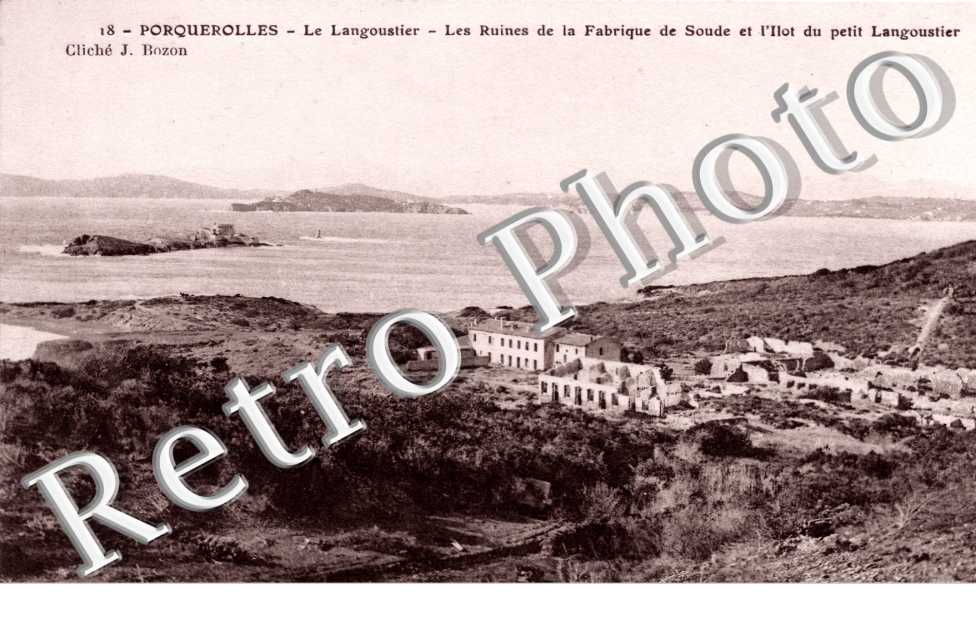 Le Langoustier, les Ruines et la Fabrique de Soude de l'Ilot du Petit Langoustier