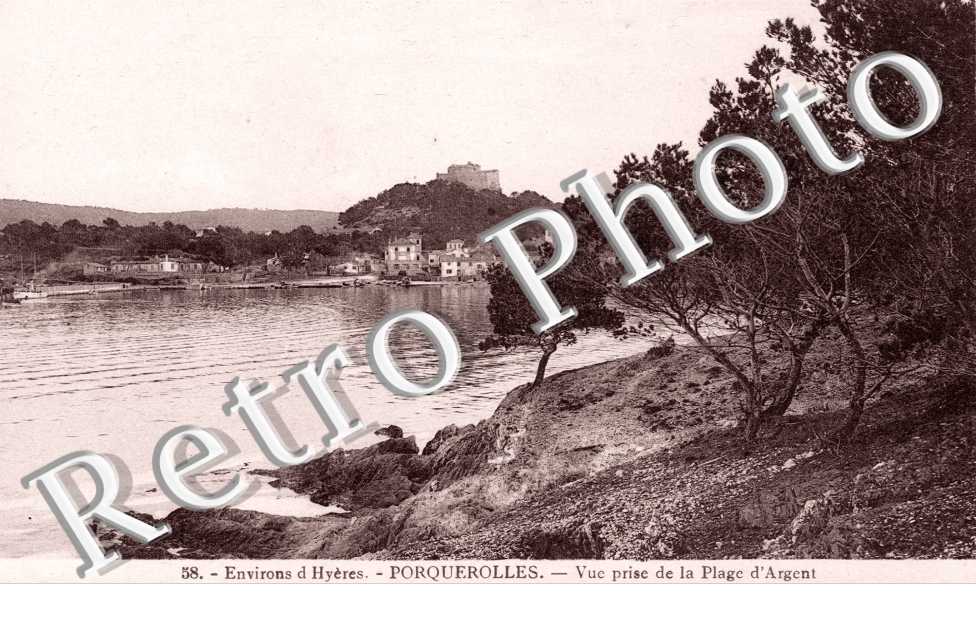 vue prise de la Plage d'Argent