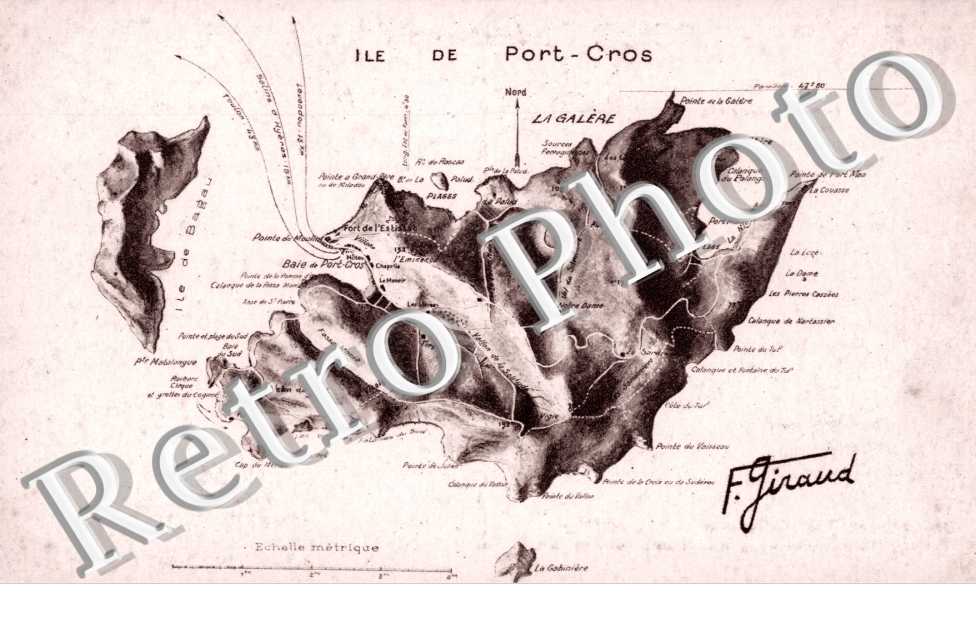 Carte style geographique