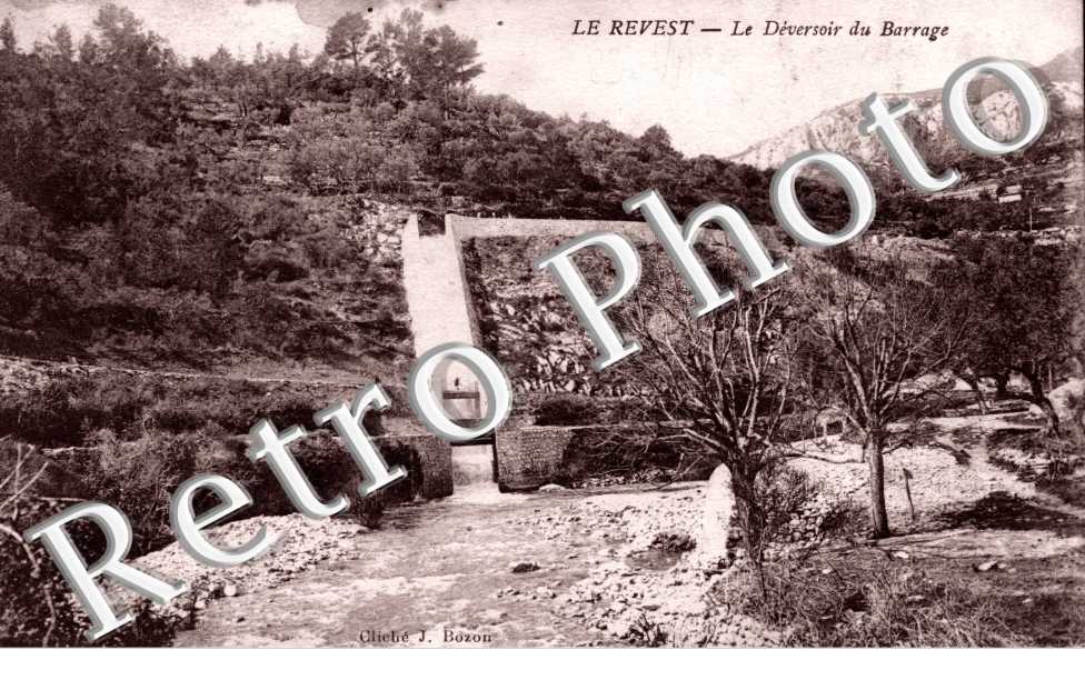 Le deversoir du barrage