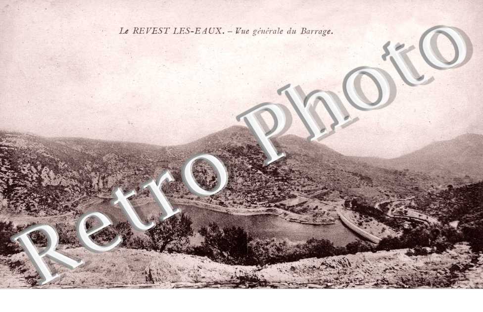 Vue generale du barrage