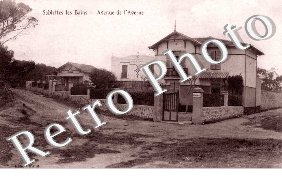 Sablettes les Bains Avenue de l'Averne