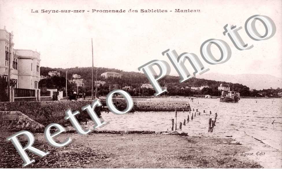 La Seyne sur Mer Promenade des Sablettes, Manteau