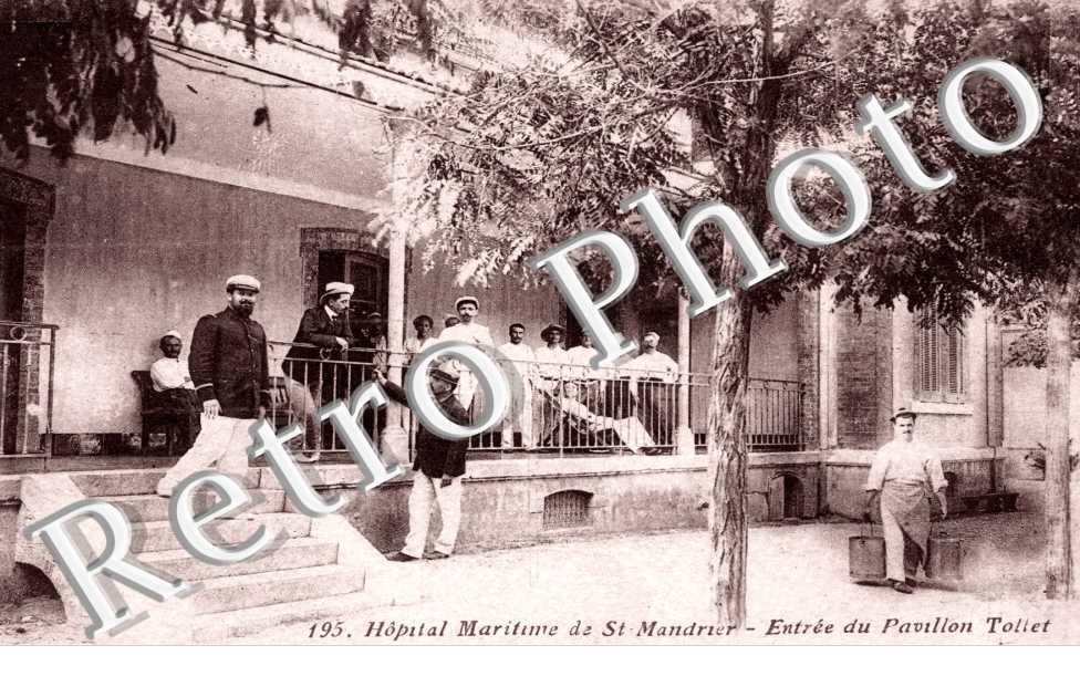 L'hopital maritime - entree du pavillon Tollet