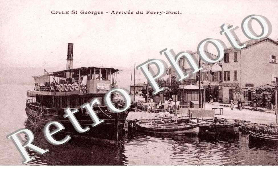 Creux Saint-Georges - Arrivee du Ferry-Boat