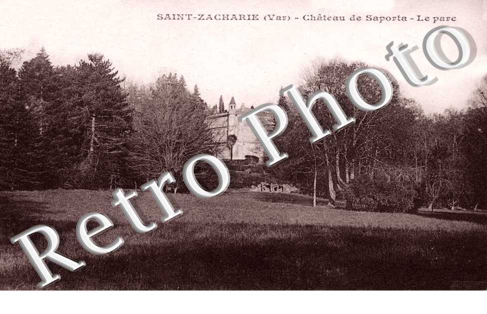 Chateau de Saporta, Le Parc