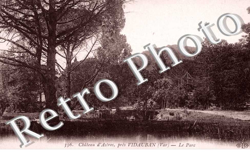 Chateau d'Astros, Le Parc