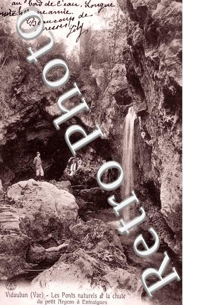 Les Ponts naturels et la Chute du Petit Argens