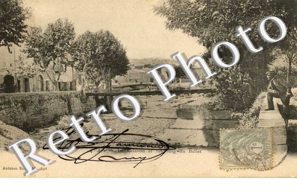 Le Calavon et Faubourg du Ballet