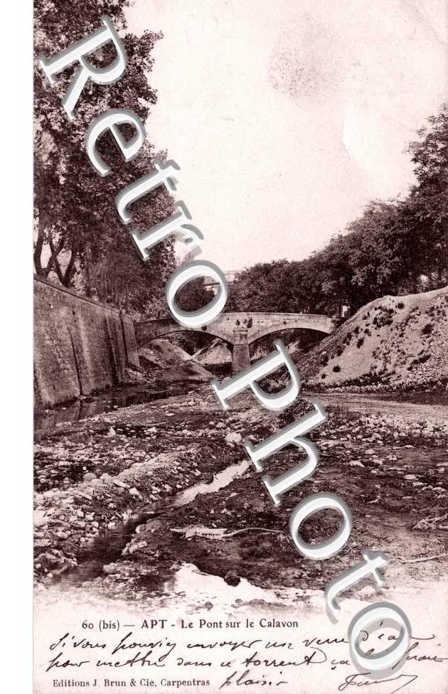 Le pont sur le Calavon