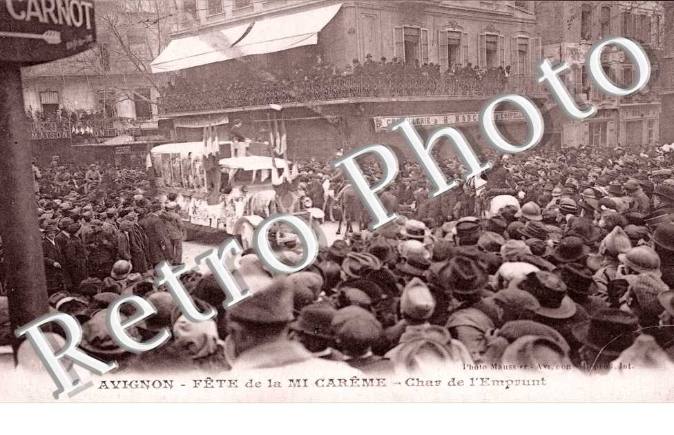 Fete de la Mi Careme, Char de l'Emprunt