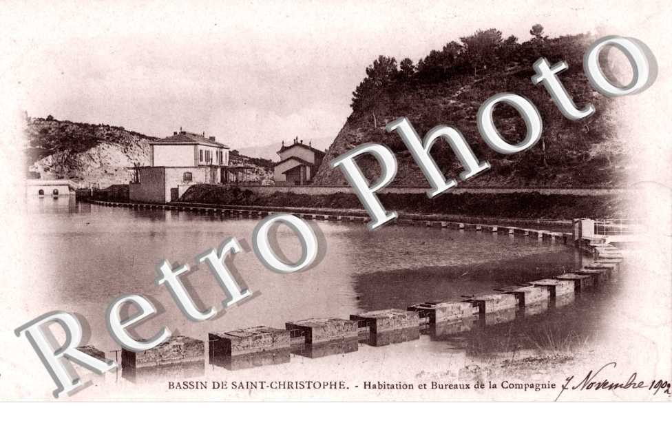 Bassin de Saint Christophe, Habitation et Bureaux de la Compagnie