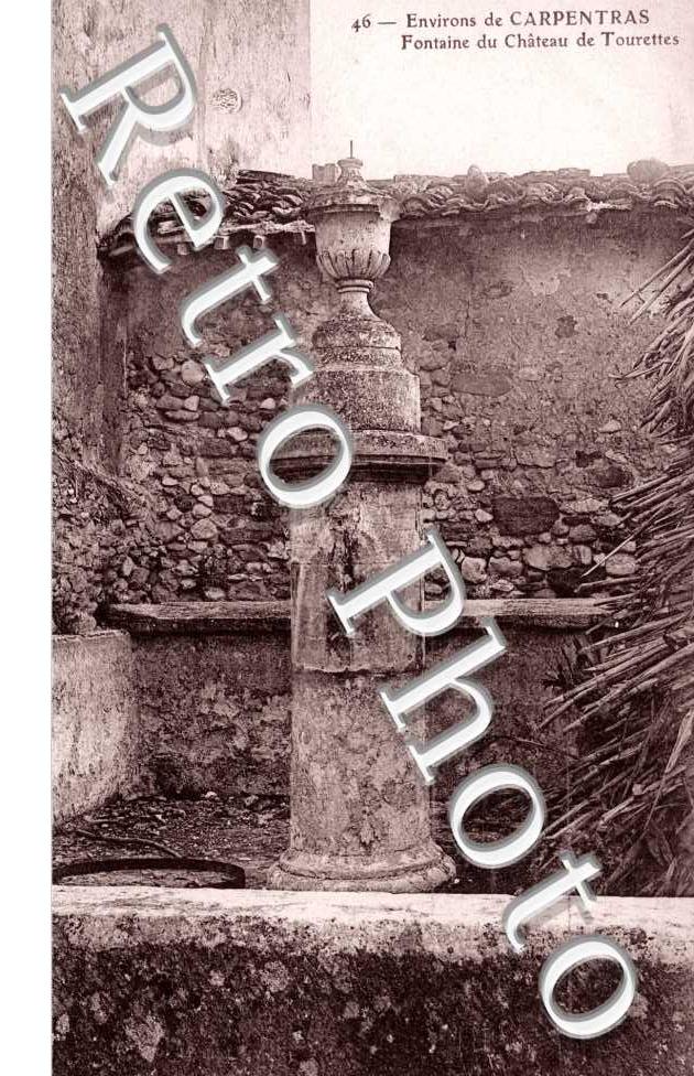 Fontaine du Chateau des Tourettes