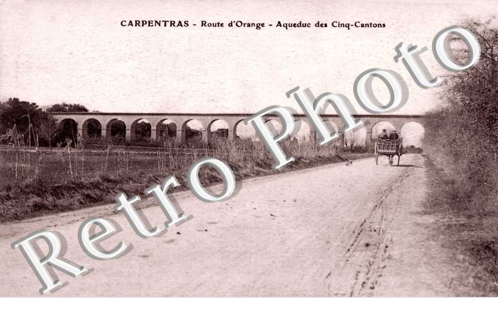la Route d'Orange, Aqueduc des Cinq-Cantons